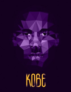 postervine:  Check out this cool poster of Kobe Bryant from our featured designer Justin BarberA poster design I did as part of a (very slowly) developing series of NBA stars.Come vote it to the front page at: http://www.postervine.com/kobe-bryant-poster/