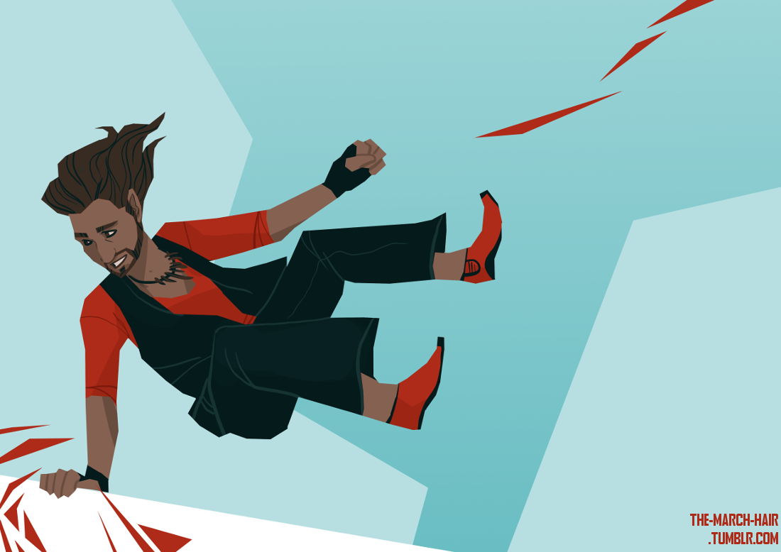 the-march-hair:  The Amis, as Runners from Mirror’s Edge… because I was playing
