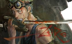 zosan-no-mi:  Zoro wip by lychi 