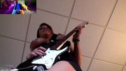 Baddblud:  ‘Rock Star’ Starring Nikki Sims. I Just Found My Guitar Hero.credit-