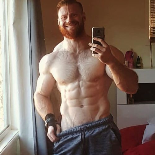Hot Redhead Muscle