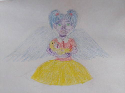 Some Fan Art Of @goldenamaranthe-blog 's Apple Seed Au.