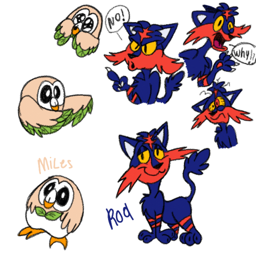 Old Art: Miles And Rod