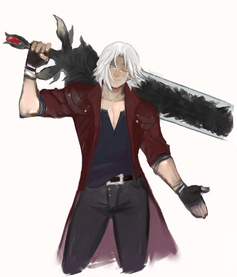 illumancer:me, blowing a kiss to hell: for dante