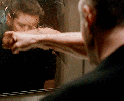 dustydreamsanddirtyscars: 10x23 “Brother’s Keeper”Dean vs. Hotel Room