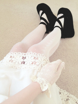 shop-cute:  Lace Tights .00