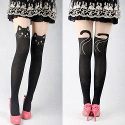 Ka-Waii-Blog:  Kitty Tights $15.00 