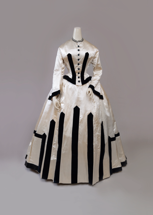 Visiting dress ca. 1864-65From Cora Ginsburg