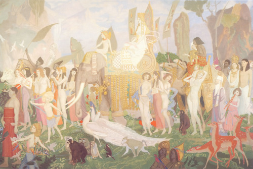 John Duncan     Ivory, Apes and Peacocks    1923