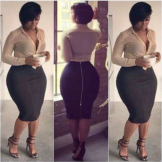 she2damnthick:  She Wearing That Dress Tho