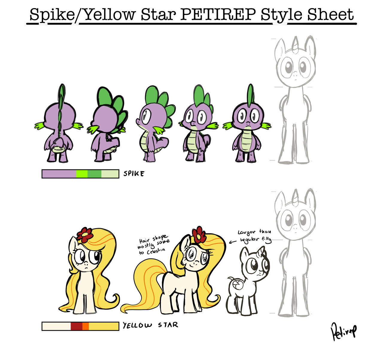 petirep:  I haven’t drawn ponies in a long time, and probably wont again (unless