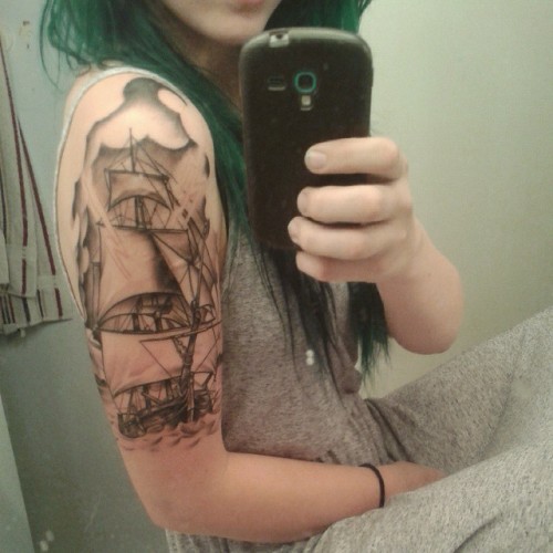 massiv3:  @thejorell finished the outline & shading last night! have to wait til july for the color…….im not mad jorell……im just disappointed……………