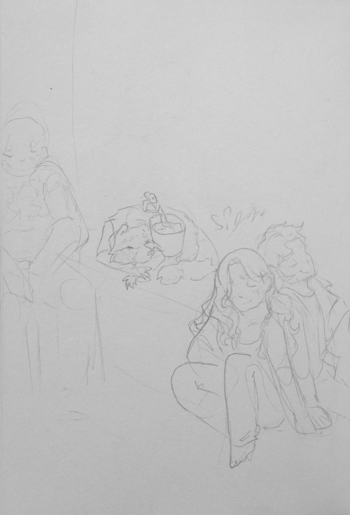 I Drew These Back In Like May-june. But I Had A Bunch Of Projects I Wanted To Finish, And I Wanted Them