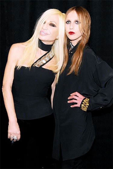 Woman and Time: #Donatella #Versace. Before and After 