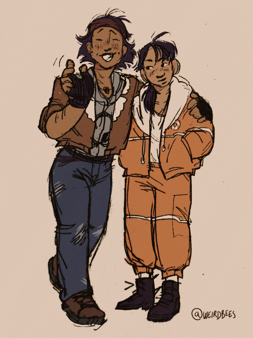 weirdbeesart:Ok I haven’t actually played half-life 2 yet but I see people drawing these two togethe