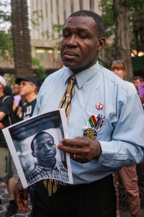 blackmanonthemoon: activistnyc: Vigil for #KaliefBrowder, a young man who took his own life after ye
