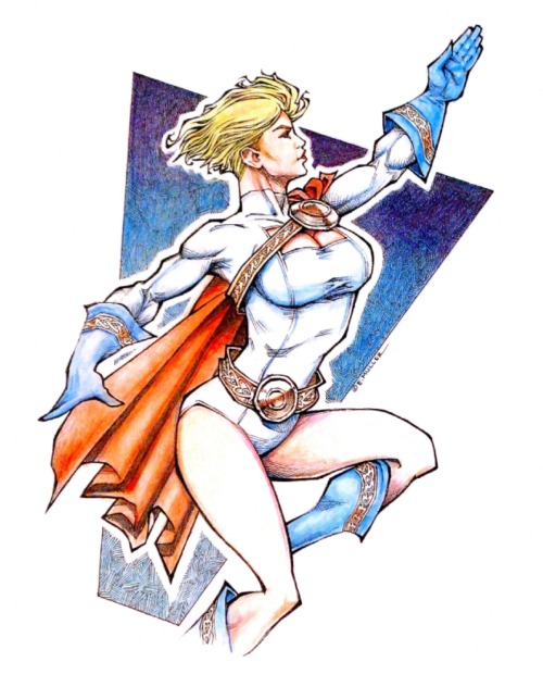 Sex kalelsonofkrypton:  Power Girl by Eric Muller. pictures