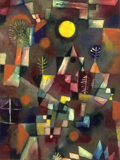 Paul Klee (1879-1940)Der Vollmond - Full Moon (1919)oil on canvas 49.8 x 38 cmPinakothek der Moderne