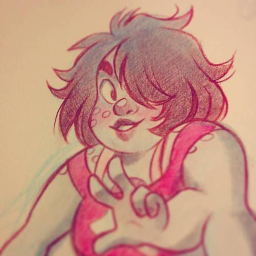 Whipping it some color for this one! This time, i have some copics with me.  #Stevenuniverse #smokey