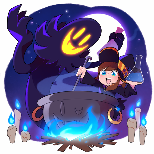 Making blue potionsThank you for the request and Happy Halloween!!