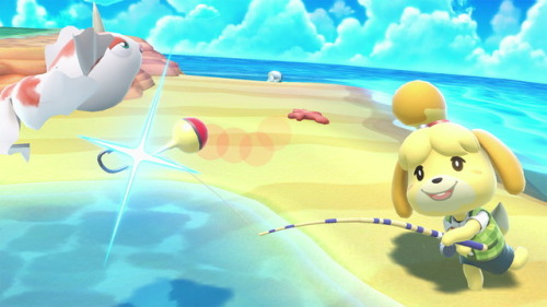 supersmashbrospics: 68: Isabelle – Super Smash Bros. Ultimate screenshots!