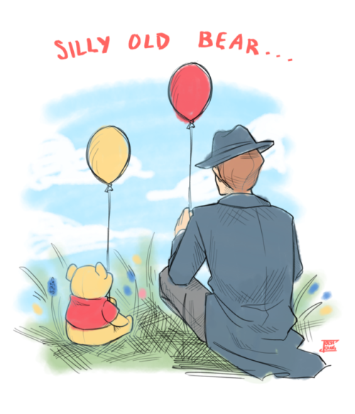 trash-kiing - so christopher robin is on netflix and you can BET i...