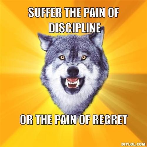 betterbemeta: gildatheplant: I need this kind of motivation in my life. I… thanks, courage wolf. 
