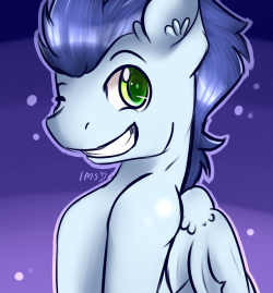 imspainter:  Well guys im bored so be expecting more of this portraits of super mega hot canon stallions :D! Also im trying out new brushes and styles so huehue im kinda enjoying this ^3^  Dat grin c: