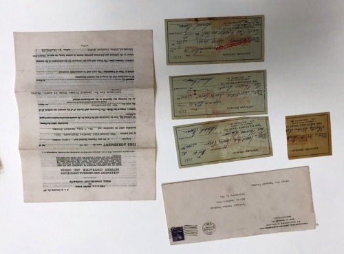 #FridayFeature of new accessions to the JMM collections: Documents related to the construction of a 