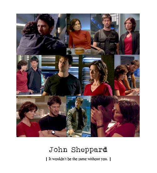 lanteanqueen:Favourite Character Meme || Six Relationships || Lt. Colonel John Sheppard