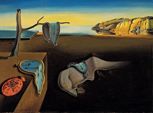 lovelytaintedescape:  tolgaavdan:  Salvador Dali - Belleğin Azmi ( The Persistence of Memory ) 1931  literally just wrote a philosophy essay about this 