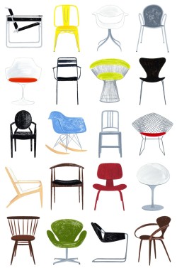 archatlas:    Modern Chairs  