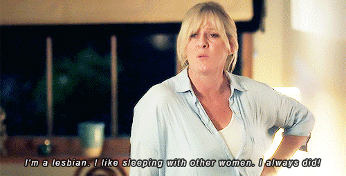 queenoftherebels:“I’m a lesbian. I like sleeping with other women. I always did!”↳ Sarah Lancashire 