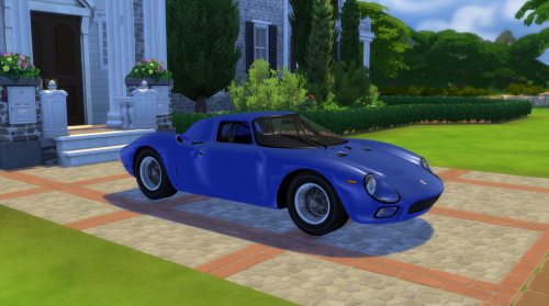 moderncrafter:The Sims 4 - 1963 Ferrari 250 LM~  Polycount: 17543 (Lowpoly)~  10 Swatches~~~~~~~~~~~