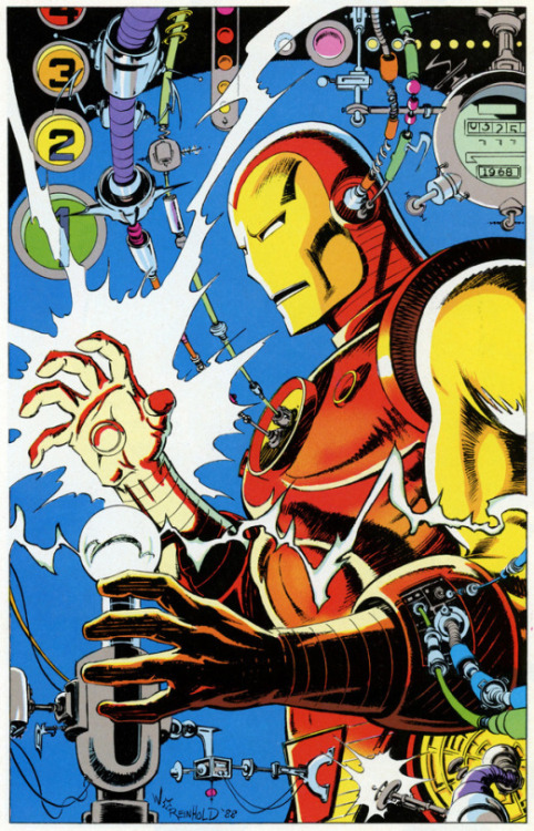 Bill Reinhold’s Iron Man.It’s a shame to me that Reinhold is seldom in the conversation for being on