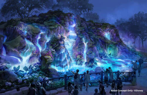 disney-universes:Day and Night concept pieces for the entrance of the Tokyo DisneySea expansion whic