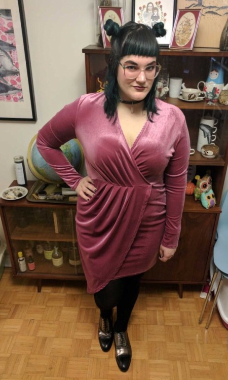 Work Xmas party OOTD Dress from ASOS Shoes from Fluevog.