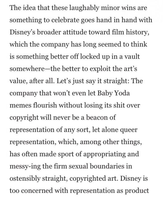 poemsingreenink:  thesaddestchorusgirlintheworld:  K. Austin Collins, Empty Gestures:   Are We Really Going to Pretend That Gay Kiss in The Rise of Skywalker Matters?      It’s true and you should SCREAM it. 