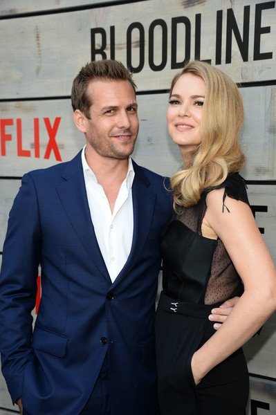 Suits Addict Gabriel Macht And His Wife At Netflix Bloodline