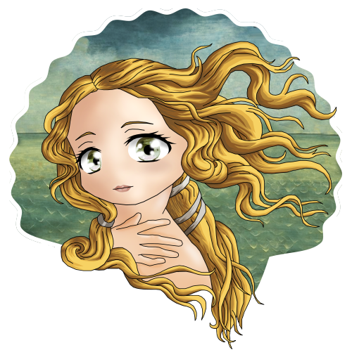 I opened a RedBubble Shop! HEREGO CHECK IT OUT and leave a Like if you can!Mona Lisa DollVenus DollM