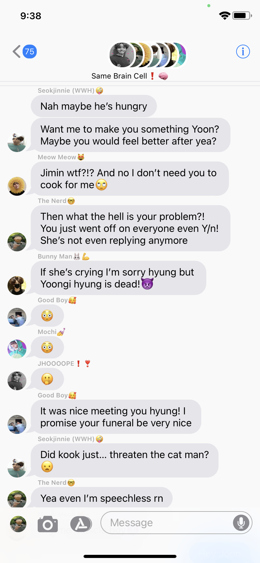 Bts Group Chat: 2