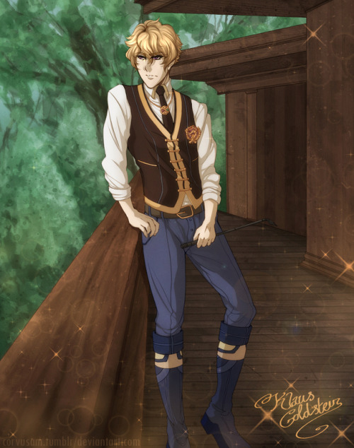 corvusam:here’s that drawing of klaus goldstein i didn’t upload. i lov him &lt;3&nbs