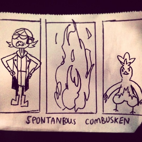 zoestanleyarts:SPONTANEOUS COMBUSKEN