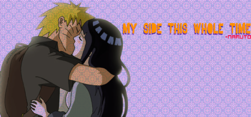 fuck-yea-naruhina-and-sausaku:  Thanks a bunch hinata my life was never just mine it's beacuse you've always been by my side this whole time -NarutoArt by ~Damleg | Edit by ~me  