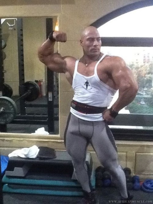villagenta:Egyptian Bodybuilder Atiea Shalan