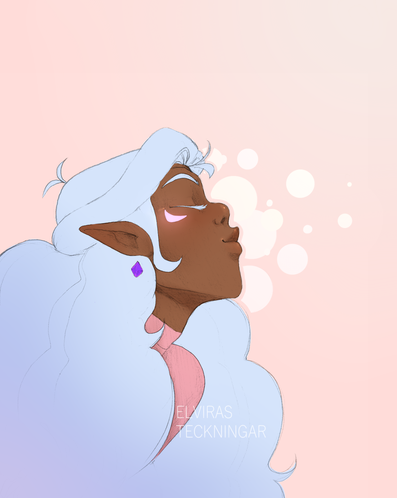 elviras-teckningar:  Had a lot of breaks and free time today so I drew Allura while