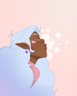 Elviras-Teckningar:  Had A Lot Of Breaks And Free Time Today So I Drew Allura While