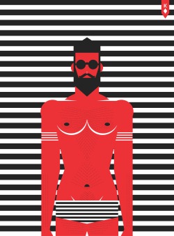 queerkingofdiamonds:  Bearded hipster ^ Art prints n tees, mugs, pillows n many others available on S6 https://society6.com/dkingofdiamonds Will add some more products tomorrow. 