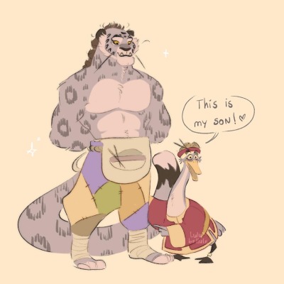lulubellule-kfp:🌸AU WHERE PING ADOPTED TAI LUNG AND SHIFU ADOPTED PO🌸I really