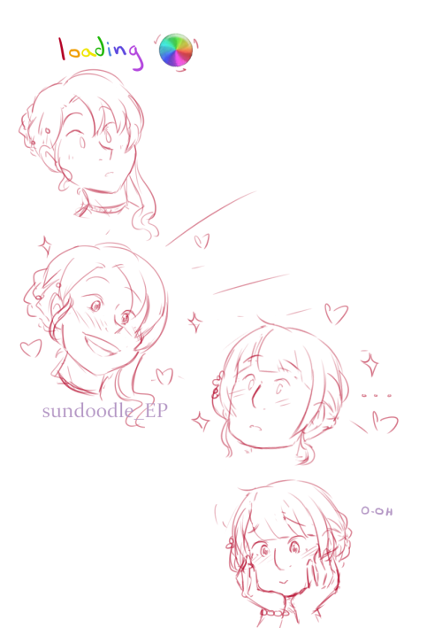 lil tamarui 2021 bday comic bc they are cute. their bday stickers are cute. made me think of rui off